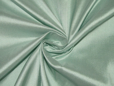 SILK Dupioni FABRIC Light pastel green color 54" wide DUP117[2]
