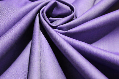 Zero iron  fine Winkle Resistant Giza Cotton fabric 58" wide available in 7 colors lilac lavender, baby blue ,azure blue ,pink, pinkish purple ,purple and white