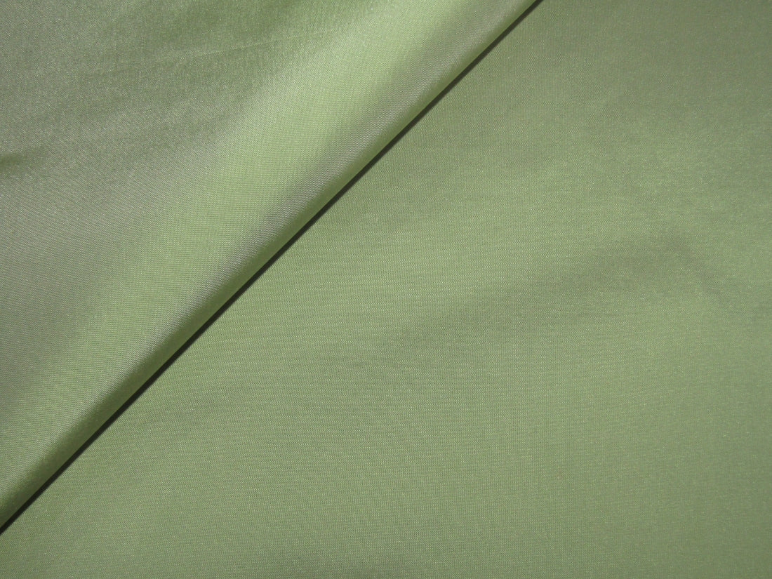 Pure SILK TAFFETA FABRIC pista color 44" wide TAF90[4]