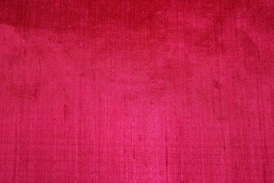 100% PURE SILK DUPIONI FABRIC MAJENTA PINK X RED  color 54" wide WITH SLUBS MM123[3]
