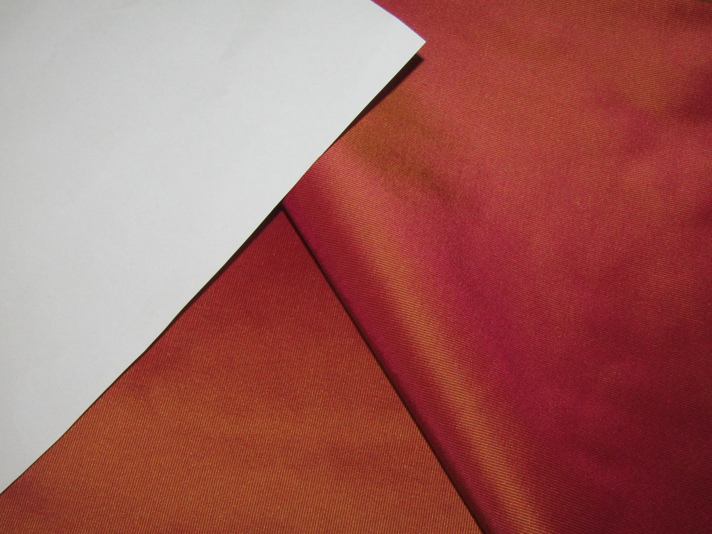 100% SILK TAFFETA FABRIC Ribbed PIN STRIPE 40 momme  54" wide- available in 6 colors [TEAL X BLACK /PINK X GOLD/ PURPLE RED /BLUE GREY / LIGHT BLUE AND YELLOW X ORANGE]