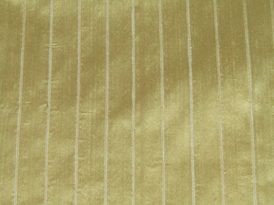 100% Silk Dupion Pastel Gold stripes 48" wide DUPNEWS11[2]