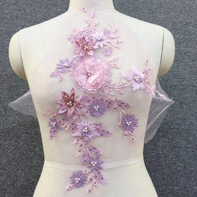 Beautiful Flower/ butterfly embellishment dyeable