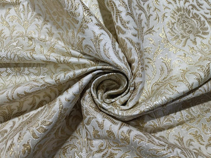 Silk brocade fabric online