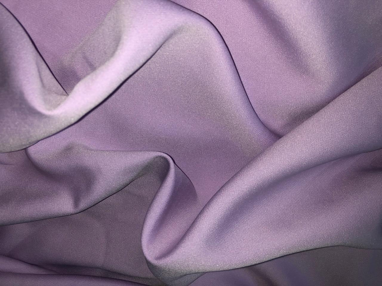 Scuba Crepe Stretch Jersey Knit Dress Fabric ~58&quot; wide available in 3 colors lilac, garnett brunette and burnt sienna brown