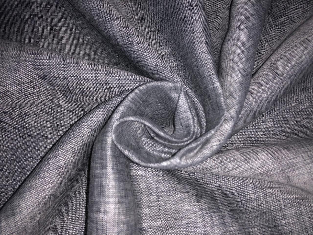 100% LINEN TWO TONE 58"available in 6 colors BLACK X IVORY /BLUE X IVORY/ GREEN X IVORY /CHARCOAL X IVORY/ PURPLE X IVORY AND PEACH X IVORY