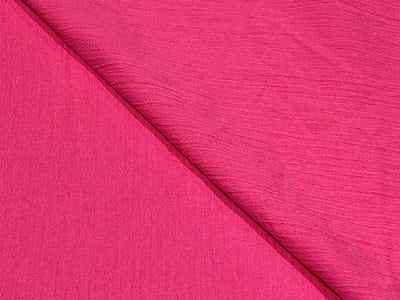 Cotton crush crepe  fabric 58" wide available in 10 colors deep orange /blush/royal blue/lemon/black/white/scarlet red/amethyst/pink and peach