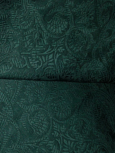 Brocade Fabric FLORAL Jacquard   44" WIDE available in 7 colors red,black,green,pink,wine,navy and goldBRO984