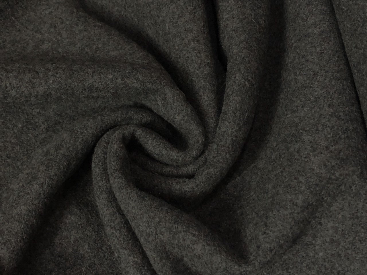 Wool Suiting Fabric DARK GREY [16450]