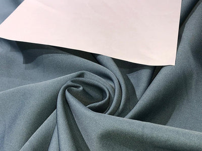 POLYESTER VISCOSE SATIN KOREAN LACHKA  58"wide available in 2 colors cloudy grey and navy