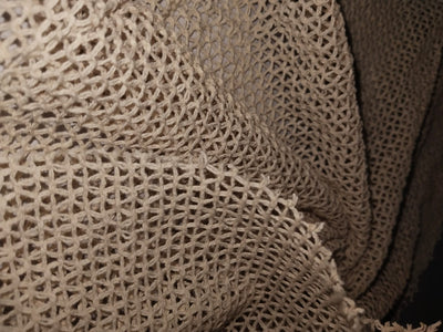 Cotton x jute fancy LACE overlay fabric offers intricate woven patterns 72"available in 5 designs