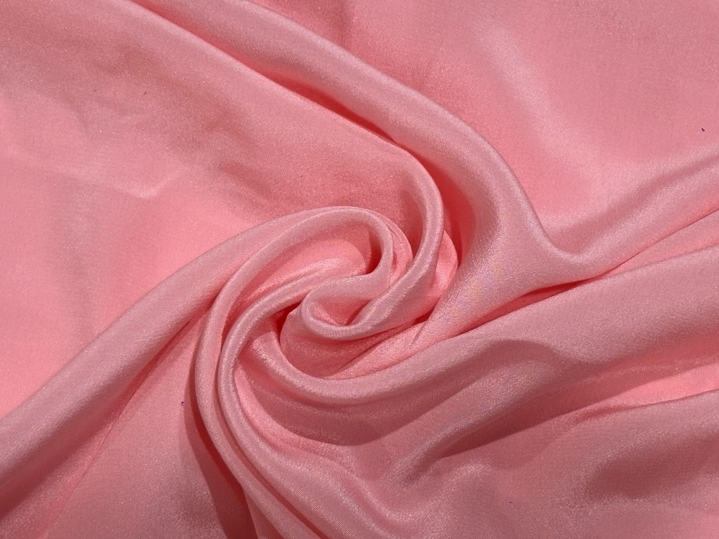 Pure silk crepe fabric 20 mm weight available in 3 colors pink 44"/olive 44" and red 54"