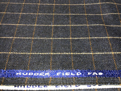 Suiting fabric made in Huddersfield ,England WOOL X TWEED  available in 3 colors teal, blue and navy[16873/74/75]