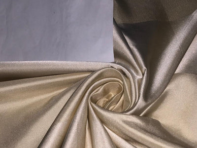 Silk taffeta large stripes IN 3 shades of cream  54" wide TAFS38 [2]