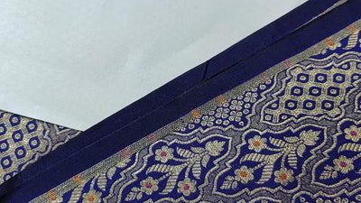 Silk Brocade Fabric  jacquard 44" wide  BRO973 available in 4 colors black/ green/royal and mulberry