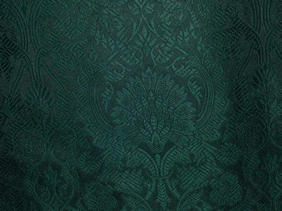 Brocade Fabric FLORAL Jacquard   44" WIDE available in 7 colors red,black,green,pink,wine,navy and goldBRO984