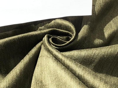 SILK TUSSAR BHAGALPURI RAWSILKS 44"available in 2 colors dark olive and silver grey [16784/86]]