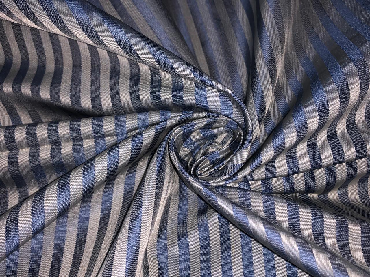 100% Silk Taffeta stripes 54" wide 5mmj TAFNEWS13 available in 5 colors