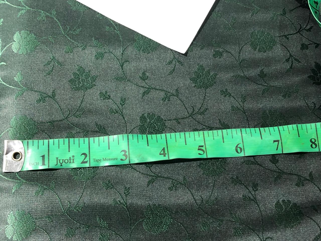 Silk Brocade  fabric~ satin 44" wide   jacquard available in 2 colors wine black and green black BRO102[1]/bro997[1/2]