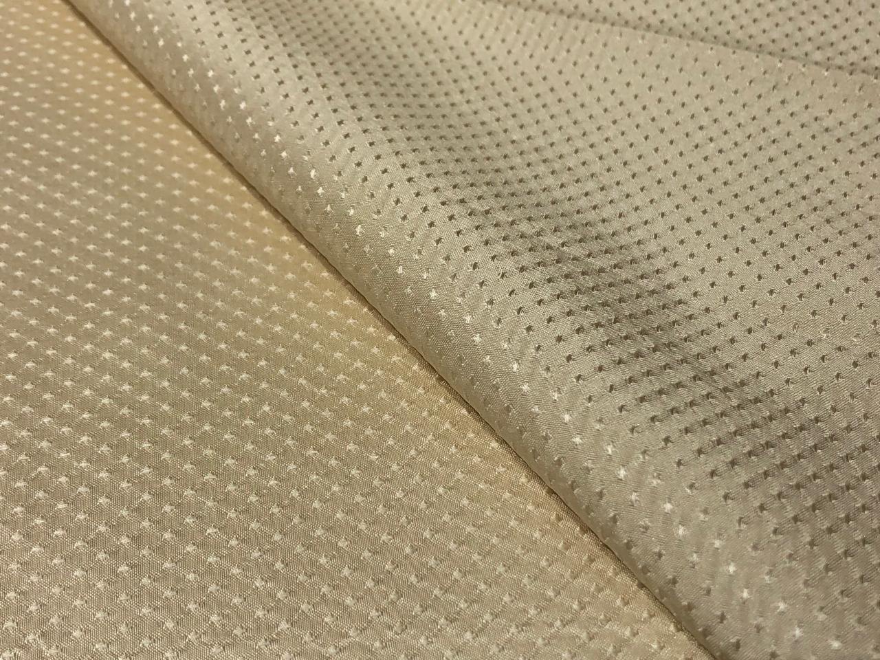 100% Silk Taffeta Jacquard Fabric SELF MOTIF  jacquard available in 2 colors light brown and cream TAFJACNEW13[2/3]