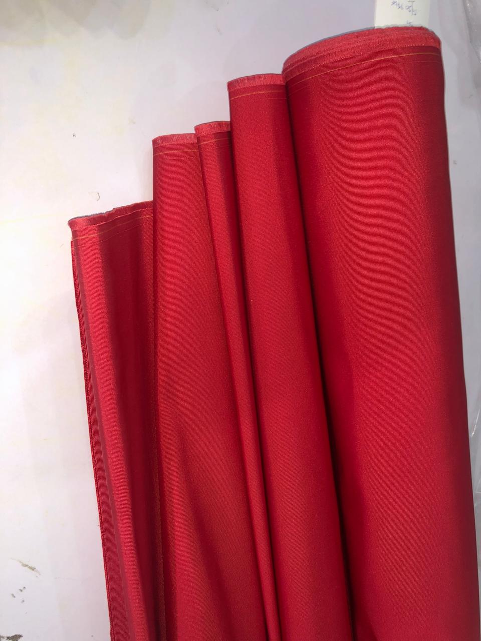 Silk Dupion fabric  SELF RIBBED available in 2 colors intense hot pink and red  54" wide [DUP407/408 ROLL]