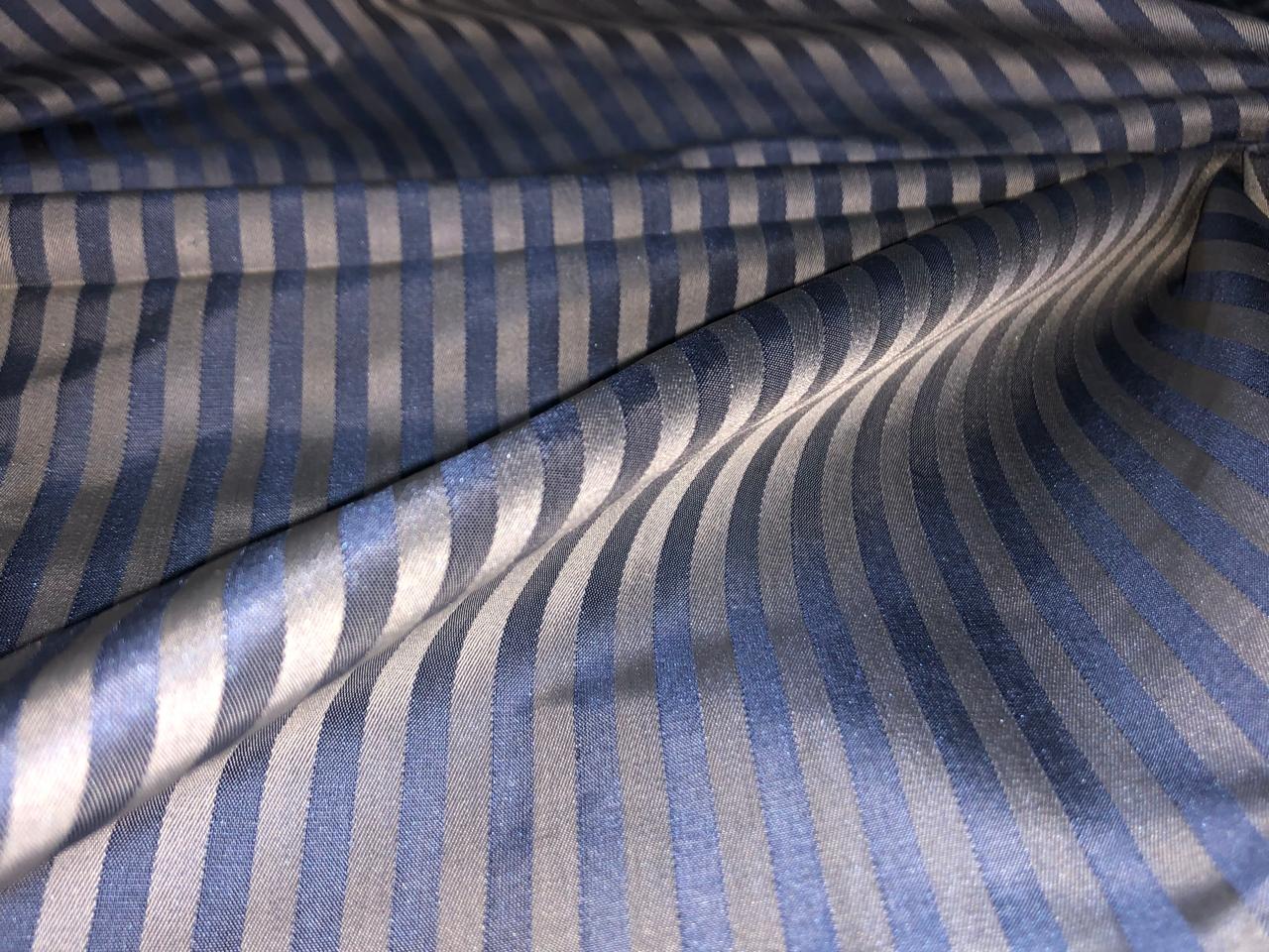 100% Silk Taffeta stripes 54" wide 5mmj TAFNEWS13 available in 5 colors