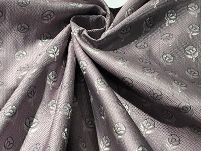 Brocade Fabric  Jacquard ROSES available in 2 colors TEA ROSE AND SILVER GREY BRO998[5/6]