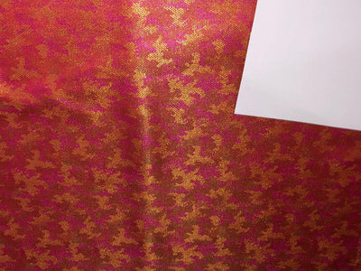 Silk Brocade Fabric  jacquard  44" wide BRO954 available in 4 colors cream pastel pink and grey /red pink and gold/sea green and lavender/pink and grey