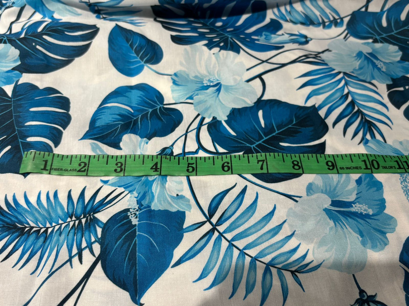 POLY MUSLIN PRINTED FABRIC 56" wide TROPICAL/ BEACH WEAR