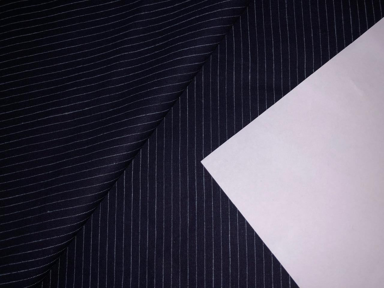 100% Cotton Denim  Fabric STRIPES 58" wide available in 2 styles 4mm and 2mm stripes