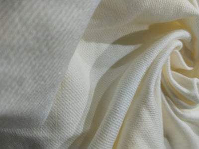 Silk X Wool Twill Fabric available in 3 colors white ivory, brown and camel