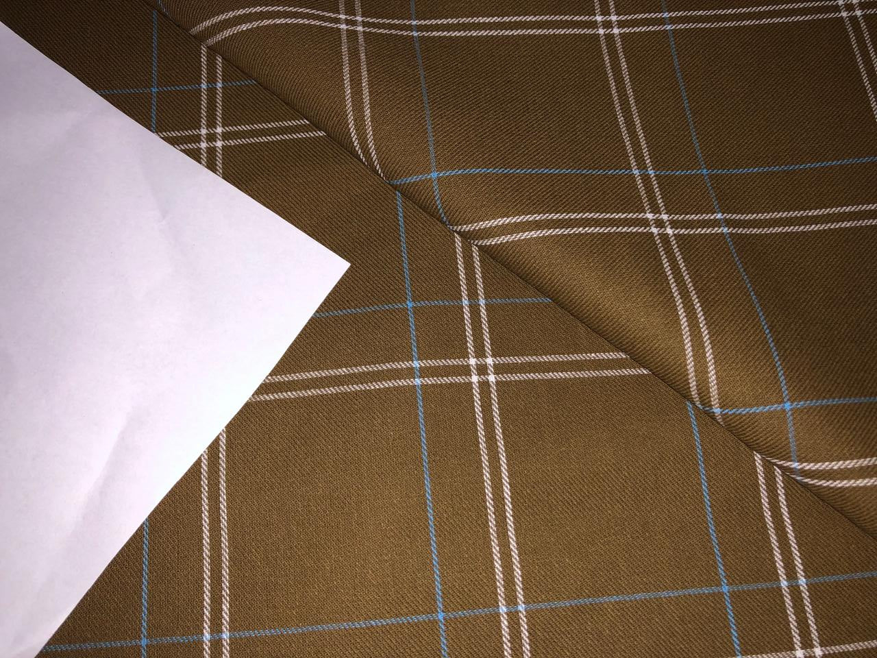 100% Cotton twill  plaids with  available in 3 colors REDS, BLUES and GREENS/GREEN,RUSTY BROWN AND BLUE  AND BROWN,WHITE AND BLUE