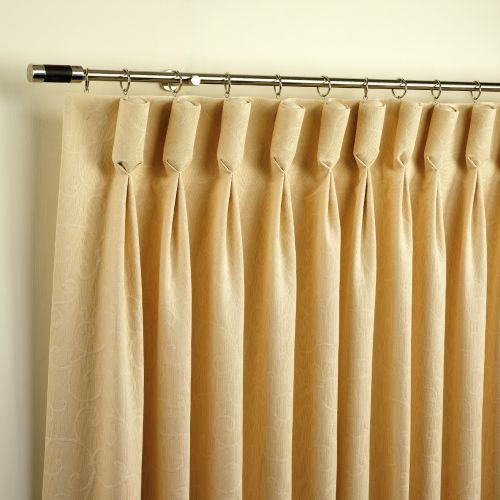 100% Raw Silk curtain ( Silk Dupion with slubs)