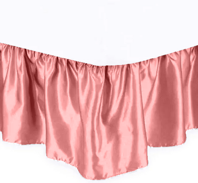 Pure Silk Satin Bed Skirt