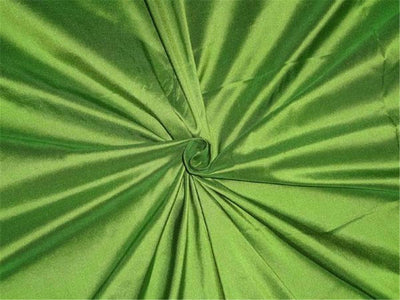 100% pure silk dupioni fabric GREEN COLOR 54" WIDE DUPDUP197[2]