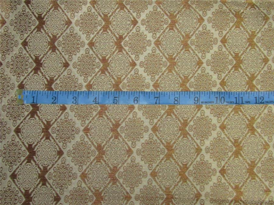 Brocade fabric gold x metallic gold color 56" WIDE BRO650[2]