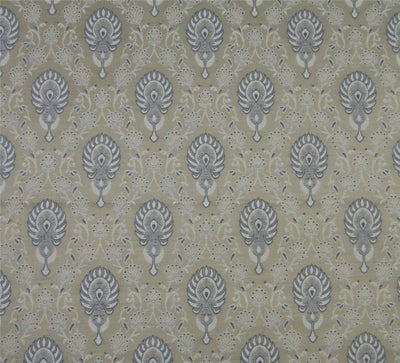 Brocade fabric dark beige/ grey and ivory 44&quot;wide