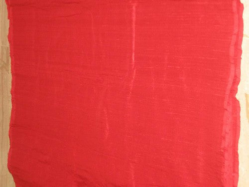 Christmas Red Silk Dupioni~44