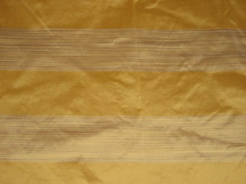 SILK TAFFETA FABRIC 54&quot; w multi colour gorgeous horizontal stripes