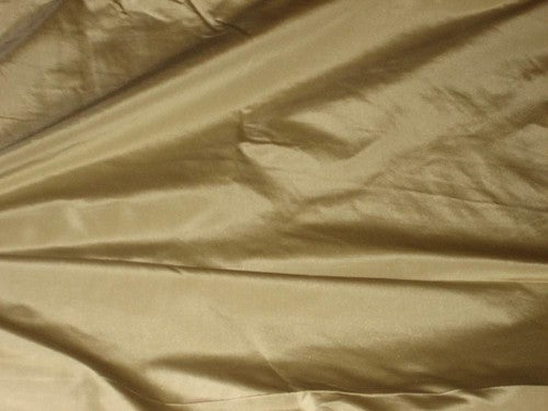 SILK TAFFETA FABRIC 54&quot; ~Beige colour 54&quot; wide