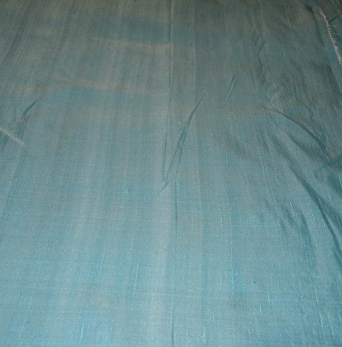 SILK Dupioni FABRIC Baby Blue color 44" wide DUP80