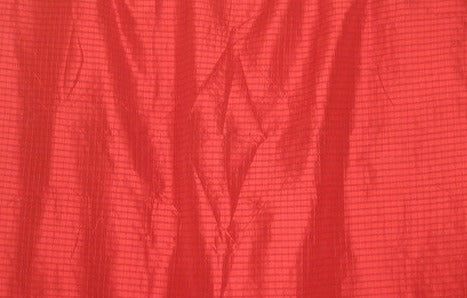 Silk Dupioni Christmas Red color plaids Fabric 44&quot; WIDE