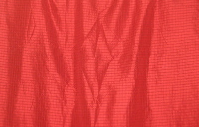 Silk Dupioni Christmas Red color plaids Fabric 44&quot; WIDE