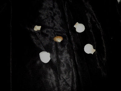 100% polyester Satin fabric black colour 44&quot; wide [3141]