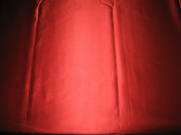 66 MOMME SILK DUTCHESS SATIN FABRIC Valentine Red color