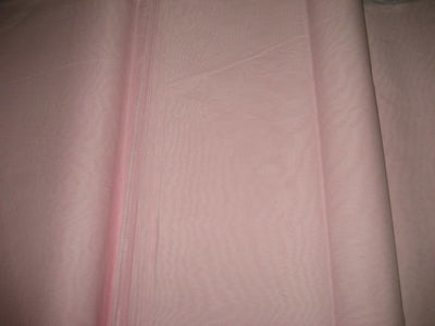 Baby Pink cotton organdy fabric 44&quot; medium finish