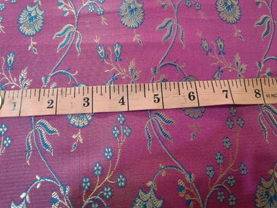 Silk Brocade~Width 44 inches wide=Fushia Pink BRO13[2]