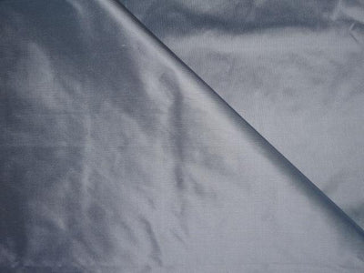 100% Silk dupioni fabric blue x ivory colour pin stripe 54" wide DUPS55[3]