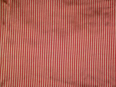 SILK DUPIONI 54&quot; WIDE~VERTICAL{WIDTH WISE}STRIPES RED X GOLD DUPS10[1]