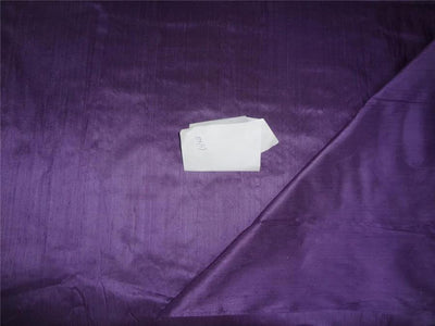 100% PURE SILK DUPION FABRIC BRIGHT PURPLE colour 54&quot; wide WITH SLUBS* MM64[3]